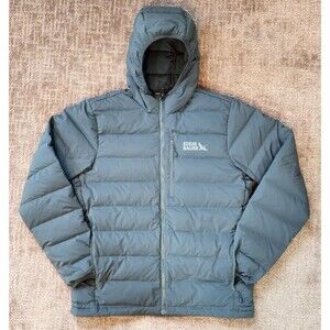 EDDIE BAUER Down 650 Fill Down Puffer Outdoor Jacket Navy Blue Men's Medium